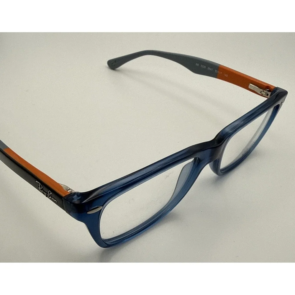 Ray-Ban Authentic RB5228 5547 Blue/Orange  Eyeglasses 50- 17-140 Frames Only